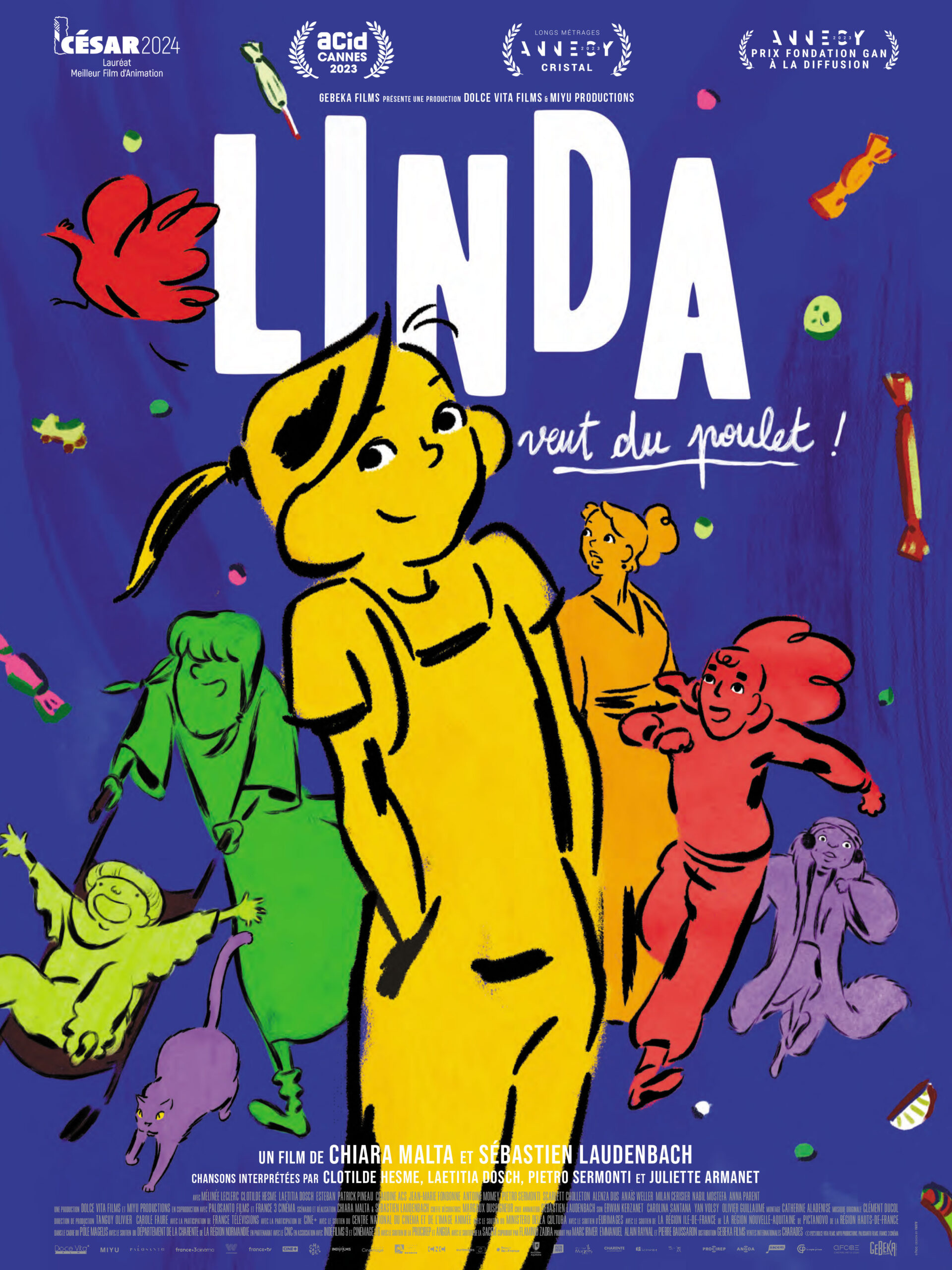 Affiche du film LINDA VEUT DU POULET
